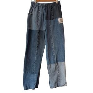 Rcycld patchwork pants